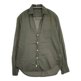 Frank & Eileen eileen コットンボイルスキッパーシャツ サイズXXS 長袖シャツ カーキ レディース フランク & アイリーン【中古】6-0926M∞