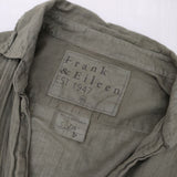 Frank & Eileen eileen コットンボイルスキッパーシャツ サイズXXS 長袖シャツ カーキ レディース フランク & アイリーン【中古】6-0926M∞