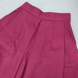 Spick and Span/Dickies チノ タックスカート フレア ロングスカート ピンク レディース スピックアンドスパン/ディッキーズ【中古】6-0805G∞