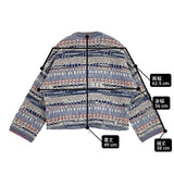 HIROKO KOSHINO 未使用品 編込み ジャケット カーディガン 日本製 ジャケット マルチカラー レディース ヒロコ・コシノ【中古】6-0805M∞