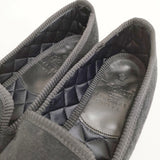 MARGARET HOWELL/Tricker's ベルベット オペラシューズ サイズ4 イギリス製 578-2270004 シューズ・靴 ブラック レディース マーガレットハウエル/トリッカーズ【中古】6-0910T◎