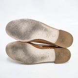 repetto CENDRILLON サンドリオン エナメル バレエシューズ サイズ38 フランス製 バレエシューズ キャメル レディース レペット【中古】6-0702G◎