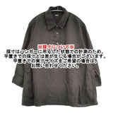 MARGARET HOWELL リネン プルオーバー 589-8153009 サイズF 長袖シャツ チャコールグレー レディース マーガレットハウエル【中古】6-0926M∞