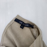 SOFIE D'HOORE コットン オーバーサイズ 34 七分袖 Ｔシャツ カットソー ベージュ レディース ソフィードール【中古】6-0926M∞