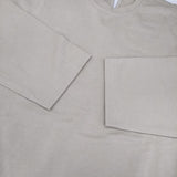SOFIE D'HOORE コットン オーバーサイズ 34 七分袖 Ｔシャツ カットソー ベージュ レディース ソフィードール【中古】6-0926M∞