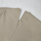 SOFIE D'HOORE コットン オーバーサイズ 34 七分袖 Ｔシャツ カットソー ベージュ レディース ソフィードール【中古】6-0926M∞