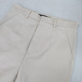 SOFIE D'HOORE BRUSSELS PARAPH テーパードパンツ スラックス 36 パンツ アイボリー レディース ソフィードール【中古】6-0813G∞