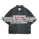 MHL. LIGHT COTTON LINEN POPLIN 595-9152505 サイズ1 定価20900円 コットンリネン 半袖シャツ ブラック レディース エムエイチエル【中古】6-0607S♪