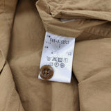 MHL. LIGHT COTTON LINEN POPLIN 595-9152505 サイズ1 定価20900円 コットンリネン 半袖シャツ ベージュ レディース エムエイチエル【中古】6-0607S♪
