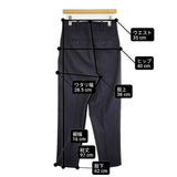 MARGARET HOWELL SUMMER WOOL POPLIN TROUSERS サイズ1 サマーウールスラックス パンツ 25AW ブラック レディース マーガレットハウエル【中古】6-0619G♪