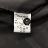 MARGARET HOWELL BLACK FLANNEL DRESS フランネルドレス 肩ボタン ウール 定価63800円 ワンピース ブラック レディース マーガレットハウエル【中古】6-0914T♪