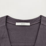 archi ORGANIC TWILL ZIPUP OVERALL サイズM オーガニックツイル 定価28600円 オールインワン ツナギ プラム パープル レディース アーキ【中古】6-0626S♪