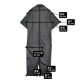 1er Arrondissement コットンポリエステルツイルオールインワン サイズ38 オールインワン ツナギ ブラック レディース プルミエアロンディスモン【中古】6-0626S♪