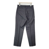 IENA Organic Wool ストレートパンツ ウールパンツ 定価17600円 センタープレススラックス パンツ チャコールグレー レディース イエナ【中古】6-1014T∞