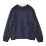 DRESSTERIOR ファークルーネック ウール セーター ニット ネイビー レディース ドレステリア【中古】6-1014T∞
