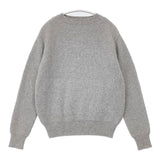 Drawer 9Gウールカシミヤアゼ編みニット カシミア 定価50600円 セーター ニット グレー レディース ドゥロワー【中古】6-1014T∞