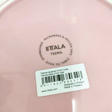 iittala 未使用 Teema lautanen 21cm rose ローズ 皿 ピンク レディース イッタラ【中古】6-0716G◎