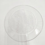 iittala KUUSI クーシ 23cm ガラスプレート もみの木 皿 クリア レディース イッタラ【中古】6-0716G◎