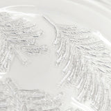 iittala KUUSI クーシ 23cm ガラスプレート もみの木 皿 クリア レディース イッタラ【中古】6-0716G◎