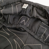 TOTEME Monogram silk pj bottoms 34 定価114950円 アダムエロペ取扱 シルク イージー パンツ 25AW ブラック レディース トーテム【中古】6-0603M♪