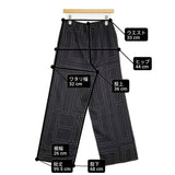 TOTEME Monogram silk pj bottoms 34 定価114950円 アダムエロペ取扱 シルク イージー パンツ 25AW ブラック レディース トーテム【中古】6-0603M♪