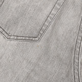 BURBERRY BLACK LABEL サイズ73 コットン ストレッチ デニムパンツ グレー メンズ バーバリーブラックレーベル【中古】6-0816G∞