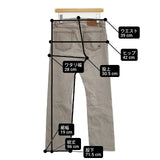 BURBERRY BLACK LABEL サイズ73 コットン ストレッチ デニムパンツ グレー メンズ バーバリーブラックレーベル【中古】6-0816G∞