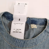 45R/45rpm 麦比古デニムのラップドレス（淡） 定価62700円 ワンピース 26SS ライトブルー レディース フォーティーファイブアールピーエム【中古】6-0603S♪
