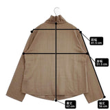 Plantation コットンガーゼシャツ ジャケット PL03FJ673 製品洗い 長袖シャツ ベージュ レディース プランテーション【中古】6-0813M∞