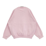 U by SPICK&SPAN スウェットライクニット 定価13200円 コットン混 セーター ニット 25AW ピンク レディース ユーバイスピックアンドスパン【中古】6-1009M♪