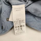 KAPTAIN SUNSHINE Cotton CorduroyT-3Jacket サイズ1 定価52800円 KS26SJK22 ジャケット 26SS ライトブルー ユニセックス キャプテン サンシャイン【中古】6-0603M♪