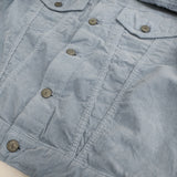 KAPTAIN SUNSHINE Cotton CorduroyT-3Jacket サイズ1 定価52800円 KS26SJK22 ジャケット 26SS ライトブルー ユニセックス キャプテン サンシャイン【中古】6-0603M♪