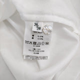 mina perhonen light wind ヨークギャザーブラウス 36/38 定価55000円 aes1428 コットンシルク 26SS ホワイト レディース ミナペルホネン【中古】6-0603S♪