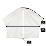 mina perhonen light wind ヨークギャザーブラウス 36/38 定価55000円 aes1428 コットンシルク 26SS ホワイト レディース ミナペルホネン【中古】6-0603S♪