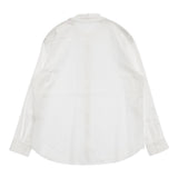mina perhonen bella 定価46200円 aes1436 サイズ38 フリル ブラウス シャツ ホワイト レディース ミナペルホネン【中古】6-0603M♪