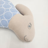 mina perhonen usagi cushion tambourine pi0712 クッション インテリア ブルー ベージュ レディース ミナペルホネン【中古】6-0519A♪