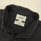 YAECA 6116 スナップボタン コットン サイズM 長袖シャツ ネイビー NAVY レディース ヤエカ【中古】6-1003M∞