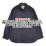 YAECA 6116 スナップボタン コットン サイズM 長袖シャツ ネイビー NAVY レディース ヤエカ【中古】6-1003M∞