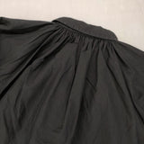 YAECA WRITE コットンギャザーブラウス プルオーバー 98107 ブラウス シャツ ブラック LOGWOOD レディース ヤエカ ライト【中古】6-0808M∞