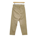 YAECA ワイドテーパード 定価20520円 67652 サイズ29 チノパンツ ベージュ KHAKI レディース ヤエカ【中古】6-0803G∞