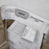 YAECA ワイドテーパード 定価20520円 67652 サイズ29 チノパンツ ベージュ KHAKI レディース ヤエカ【中古】6-0803G∞