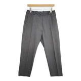 YAECA CONTEMPO 2WAY PANTS WIDE TAPERED 01611 サイズM テーパード パンツ グレー M.GREY レディース ヤエカ【中古】6-1003G∞