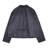 Pal'las Palace ラフィウールシャンブレー ワークシャツ 定価39600円 サイズ3 長袖シャツ 25AW ネイビー レディース パラスパレス【中古】6-0603M♪