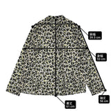 Pal'las Palace ローンエゾタンポポ柄 ウィング襟フレアシャツ サイズ0 定価28600円 長袖シャツ 26SS マルチカラー レディース パラスパレス【中古】6-0603M♪
