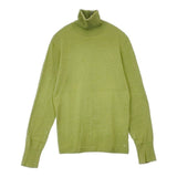 45R/45rpm スーピマオーガニック超ガーゼTURTLENECK 定価16500円 セーター ニット ライトグリーン レディース フォーティーファイブアールピーエム【中古】6-1014T∞