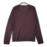 MARGARET HOWELL ウールシルク カシミヤ混 578-263016 プルオーバー セーター ニット パープル レディース マーガレットハウエル【中古】6-1014T∞