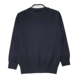 MARGARET HOWELL ウール 578-263311 セーター ニット 濃紺 ネイビー レディース マーガレットハウエル【中古】6-1014T∞