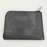 pochetteproject ポシェットプロジェクト レザー L字型 財布 ウォレット コインケース ブラック レディース【中古】6-0628G∞