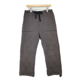 chimala キルティング サイズS 日本製 厚手 パンツ チャコールグレー レディース チマラ【中古】6-1014T∞