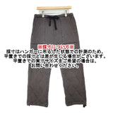chimala キルティング サイズS 日本製 厚手 パンツ チャコールグレー レディース チマラ【中古】6-1014T∞